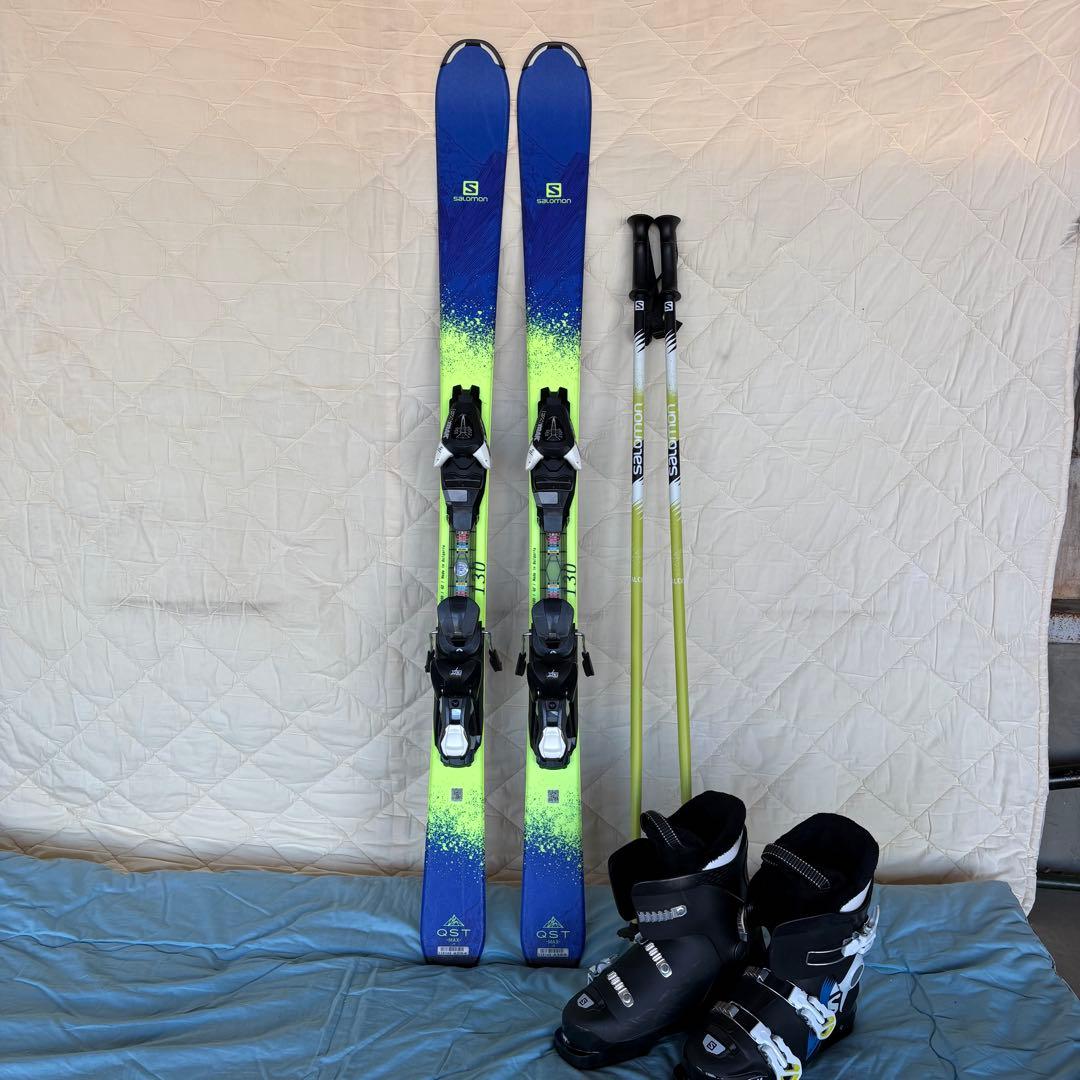Salomon QST 130 スキー板、ブーツセット