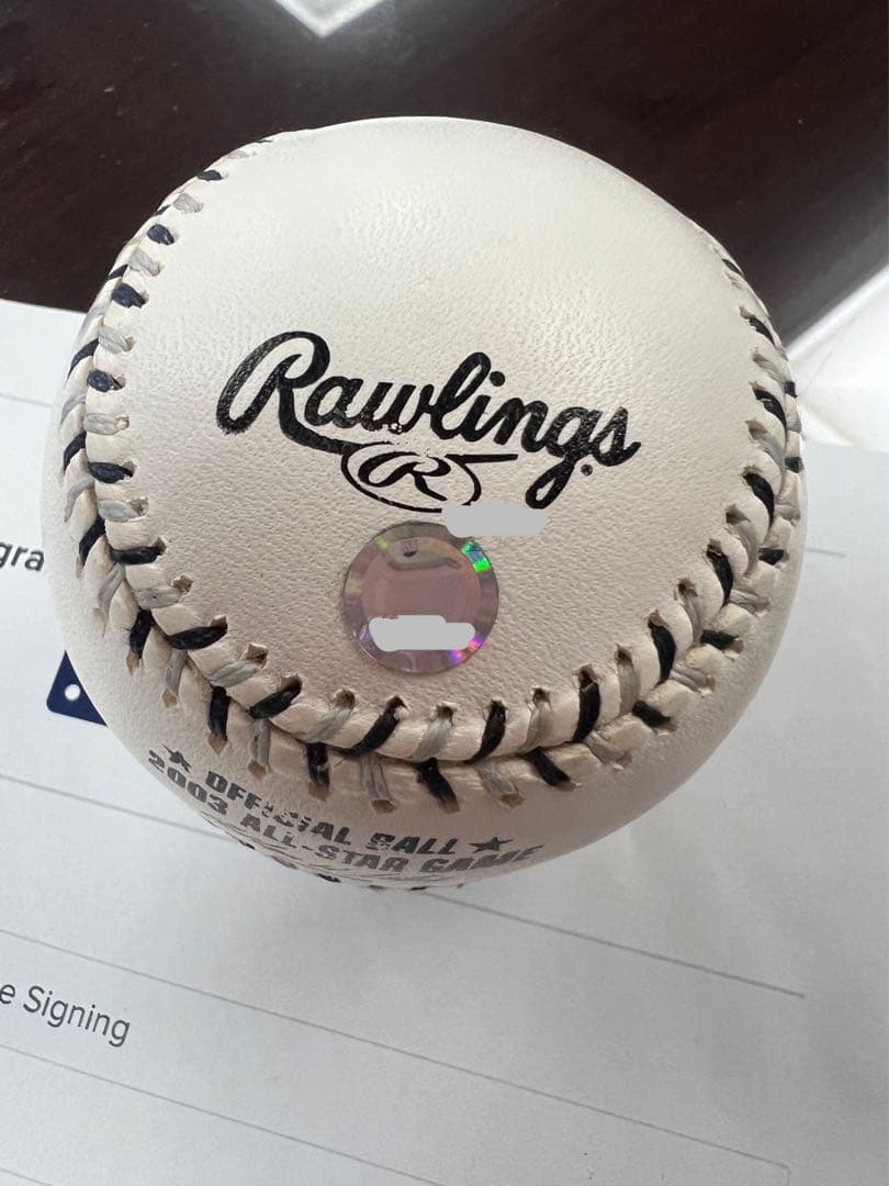 祝MLB殿堂入り！イチロー 直筆サインボール 2003オールスター限定