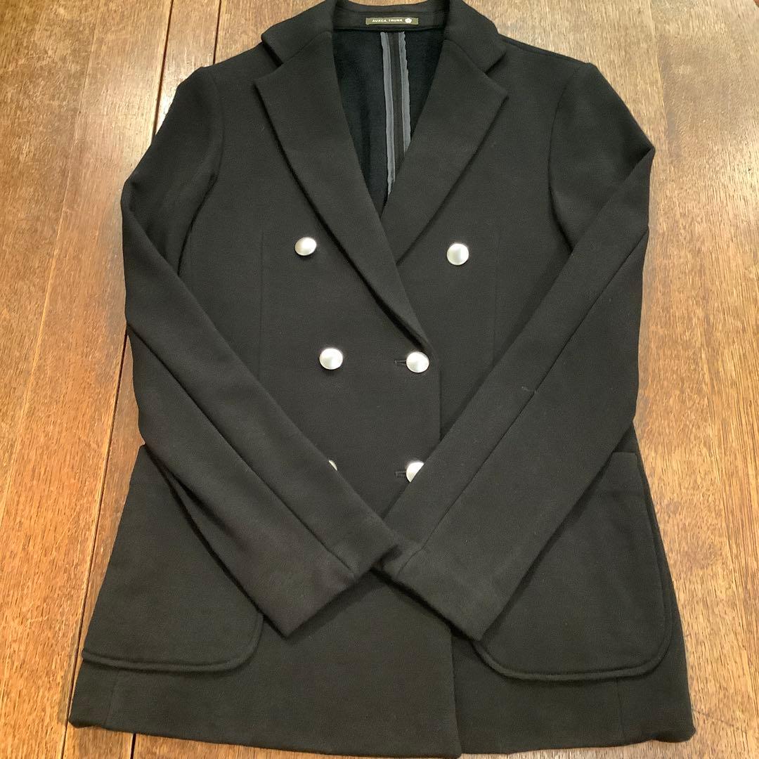 ✨美品✨AUXCA.TRUNK ソフトリュクスカシミヤダブルジャケット　ブラック
