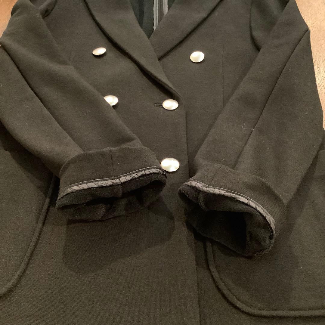 ✨美品✨AUXCA.TRUNK ソフトリュクスカシミヤダブルジャケット　ブラック