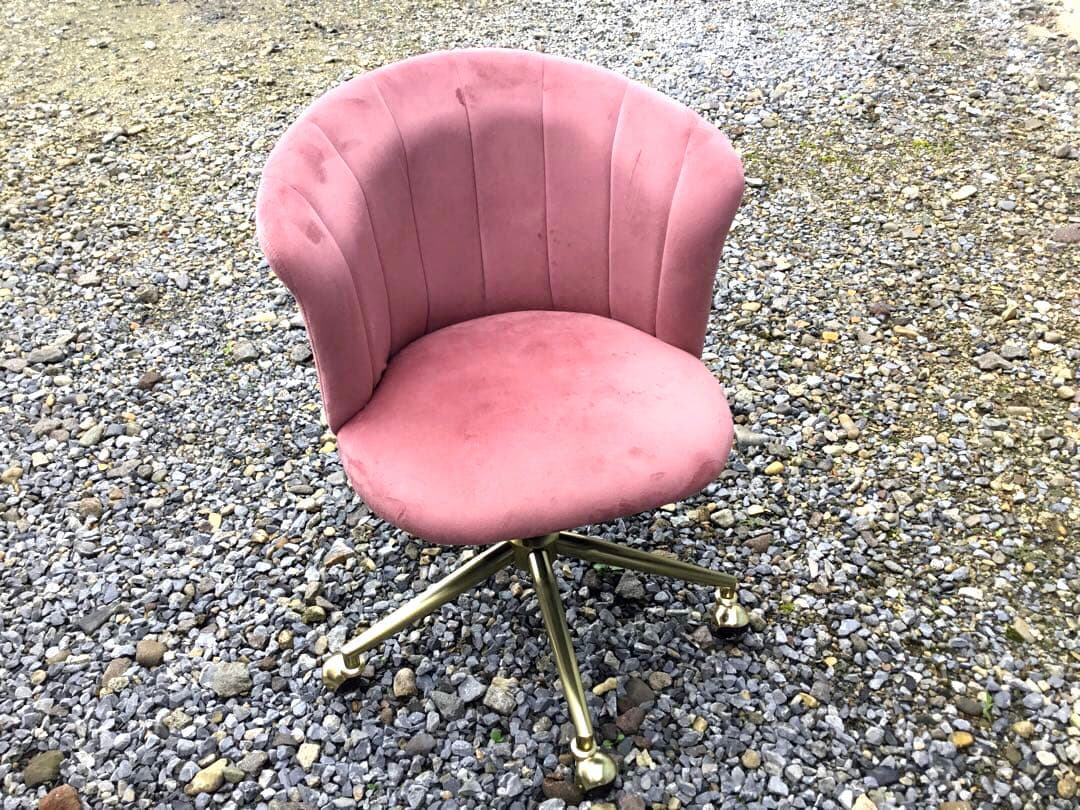 Francfranc エルドラド デスクチェア ピンク 回転椅子 フランフラン