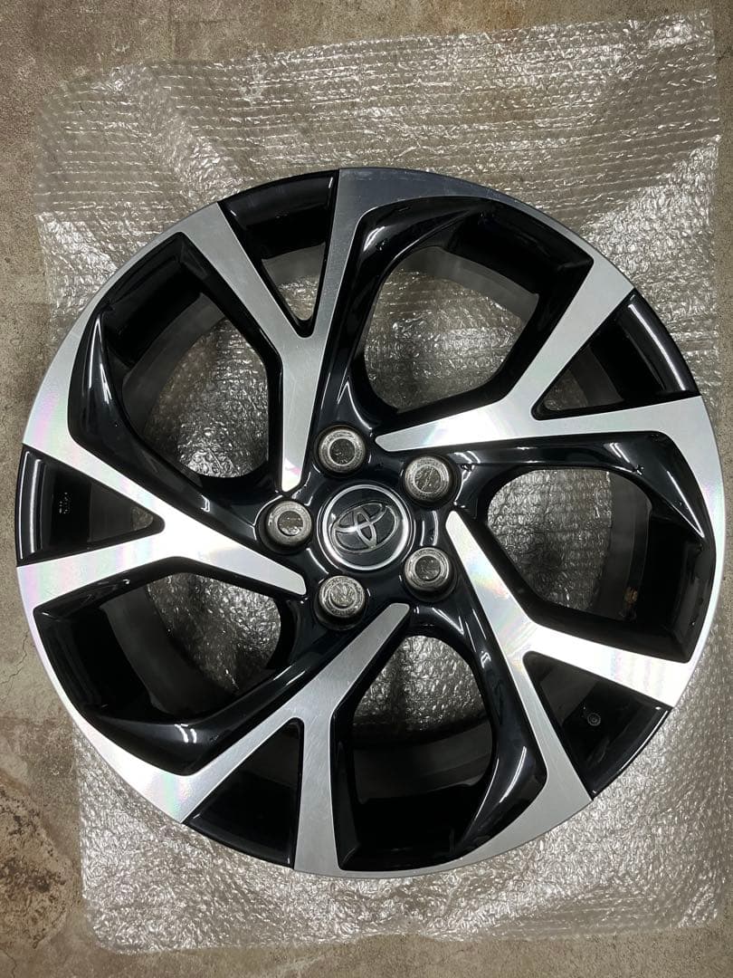 【中古】トヨタ CH-R 純正 18インチ アルミホイール 4本セット