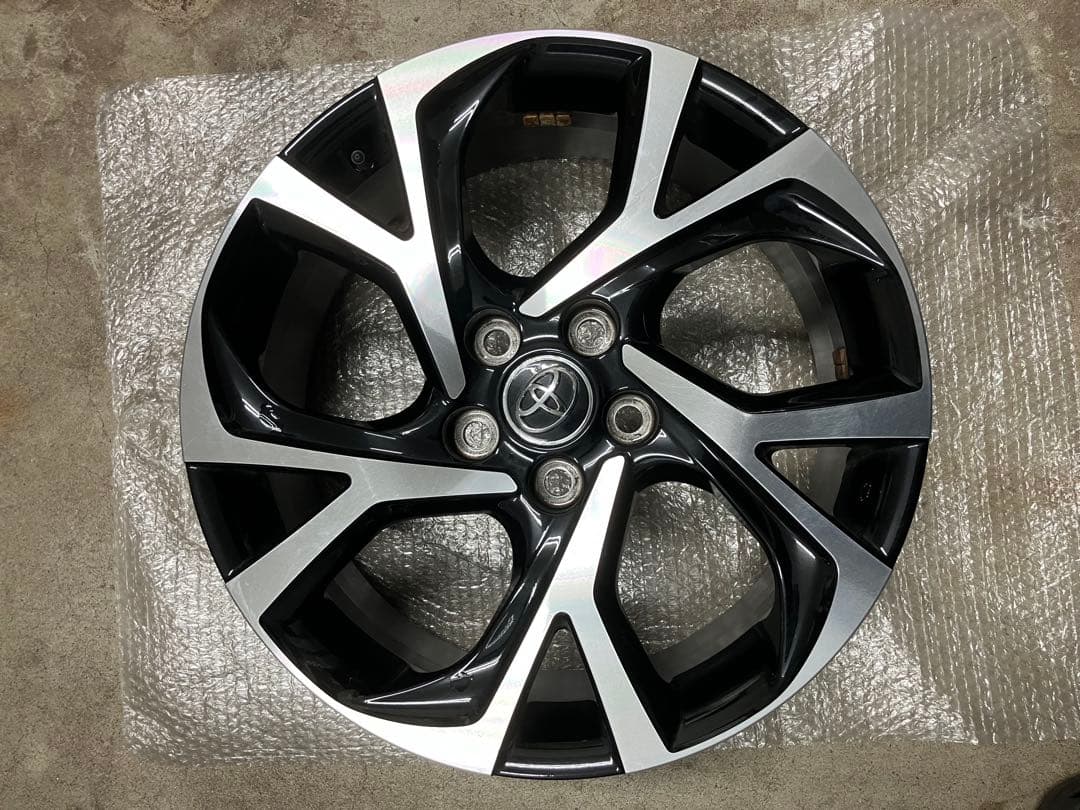 【中古】トヨタ CH-R 純正 18インチ アルミホイール 4本セット