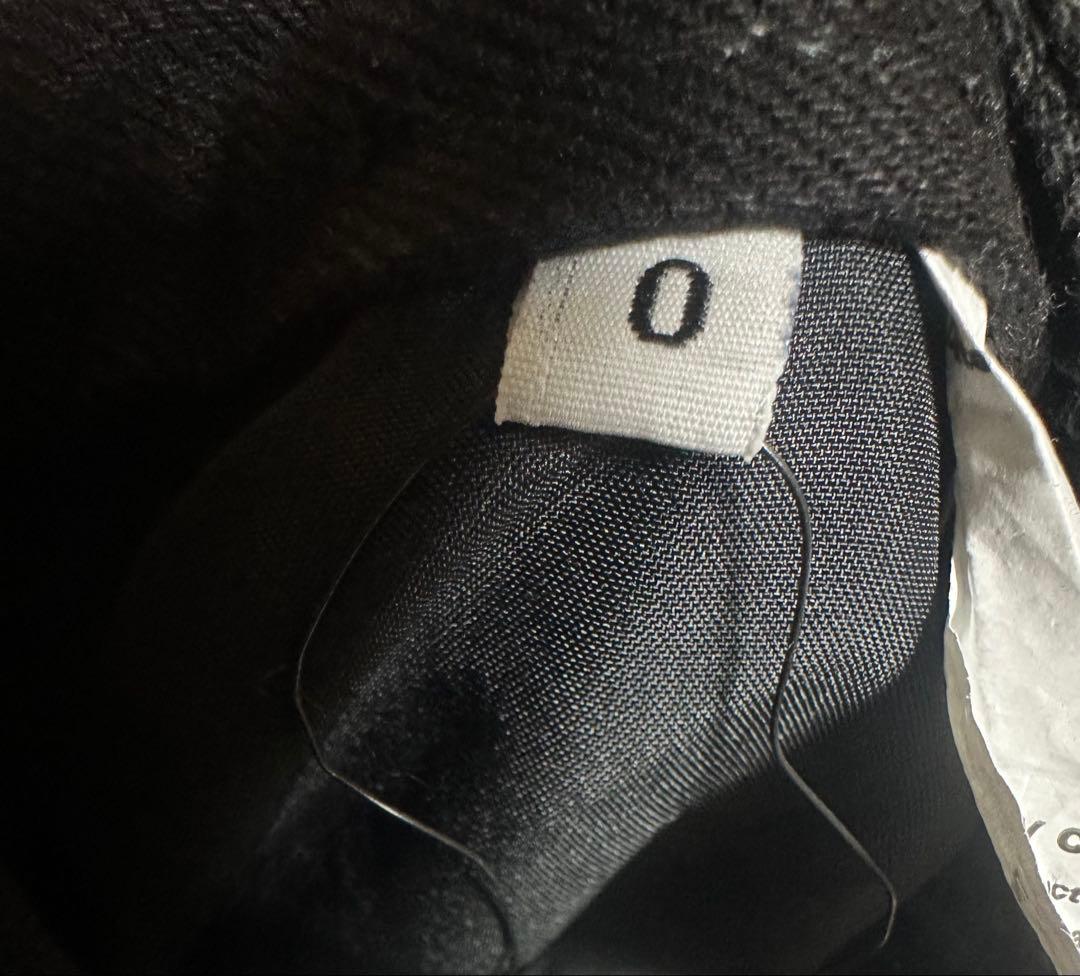 ディストレストカーゴパンツ ブラック