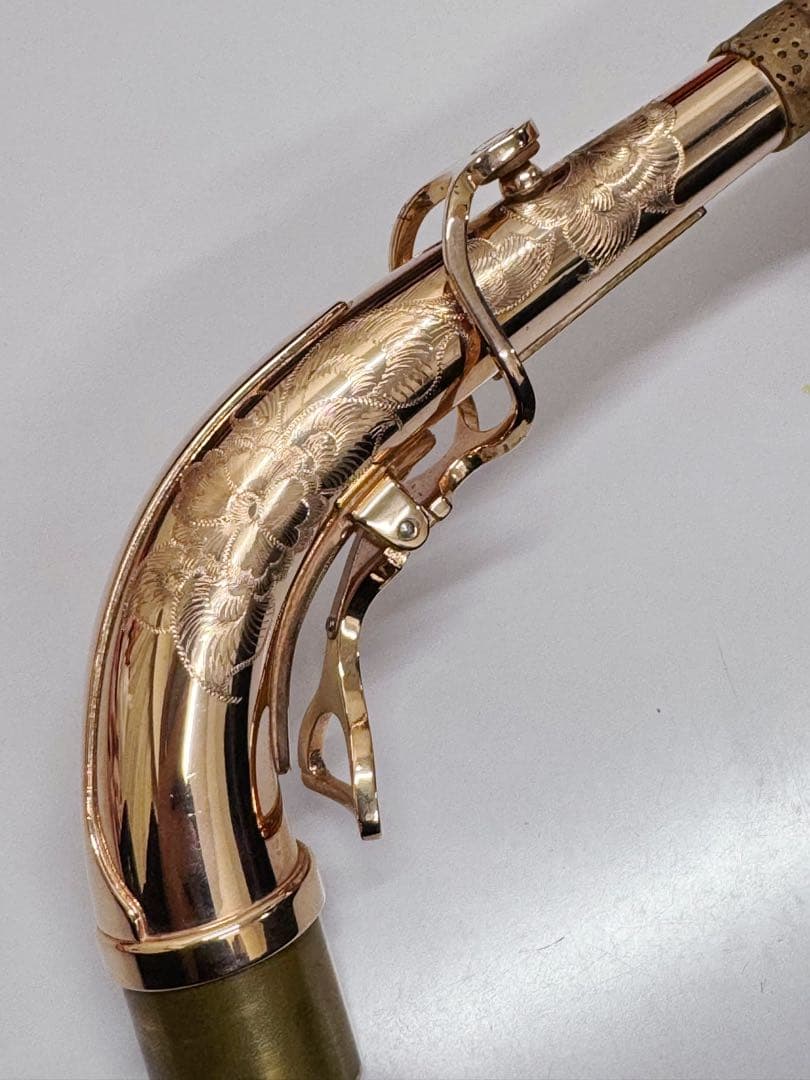 専用　ヤナギサワ アルトサックス用 95PGPネック 総銀・ピンクゴールドメッキ