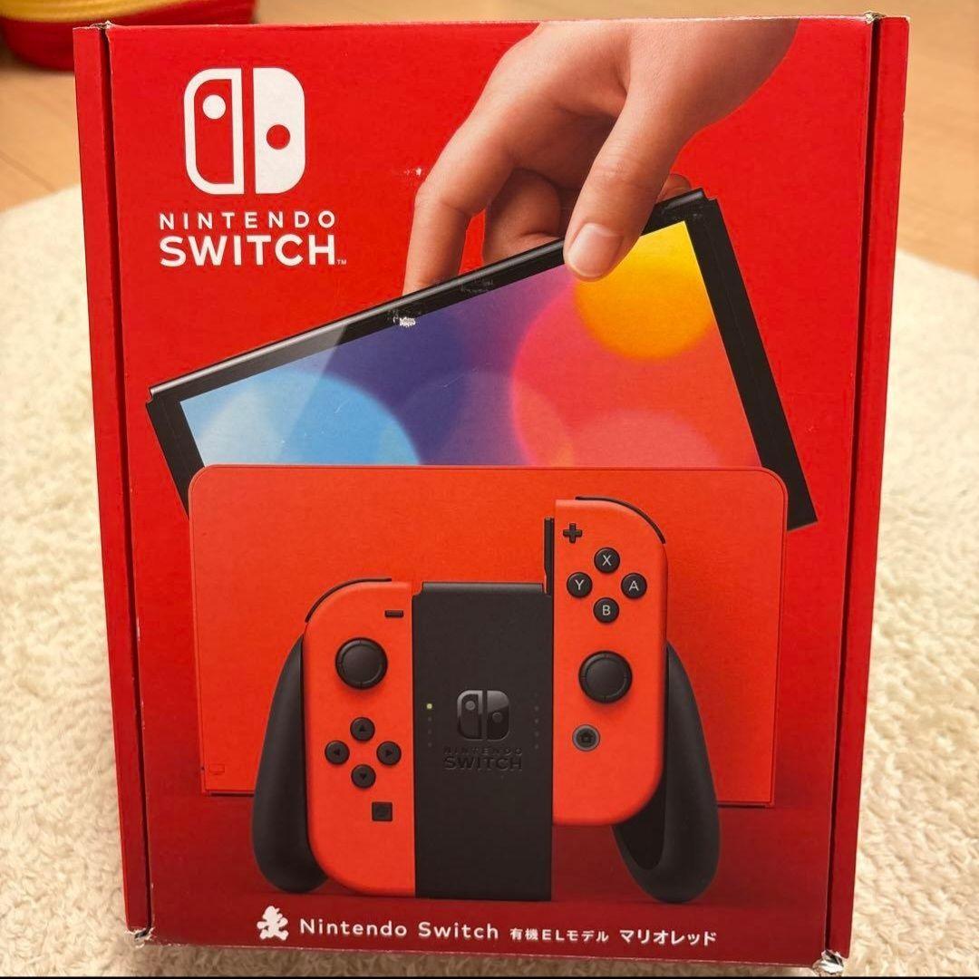 【最終値下げ】Nintendo Switch 有機ELモデル マリオレッド