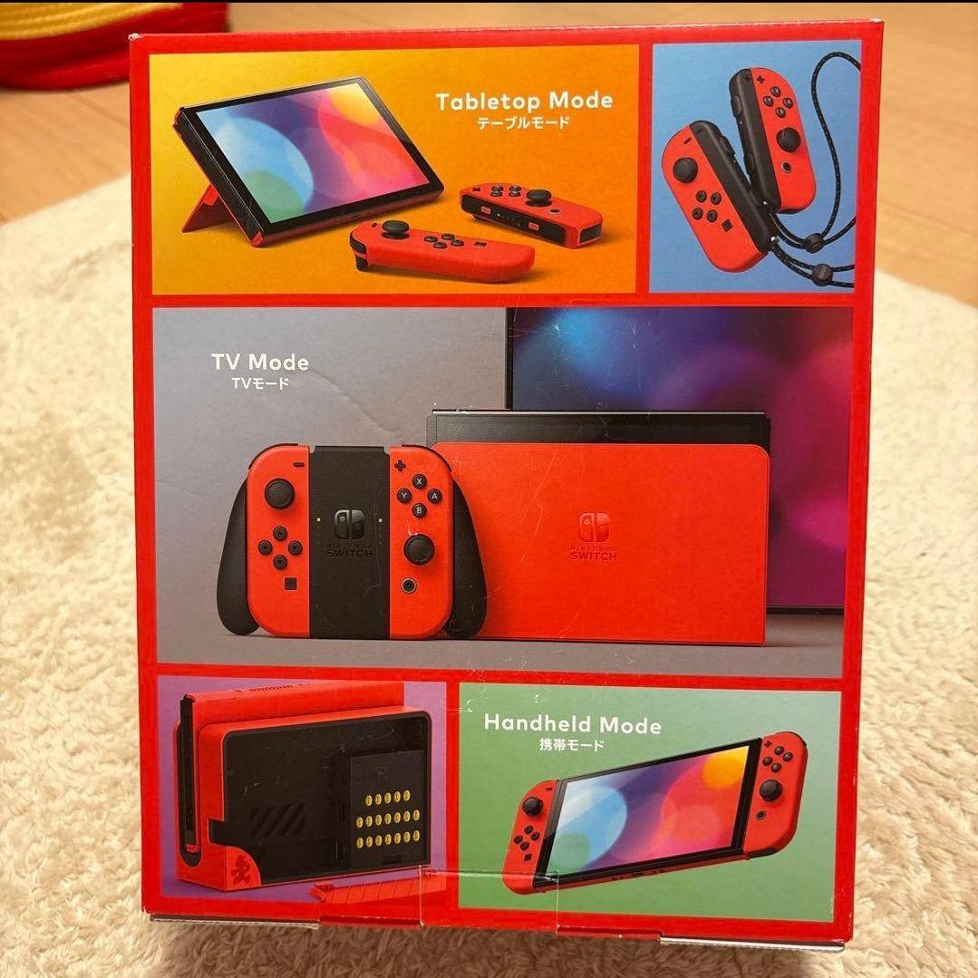 【最終値下げ】Nintendo Switch 有機ELモデル マリオレッド