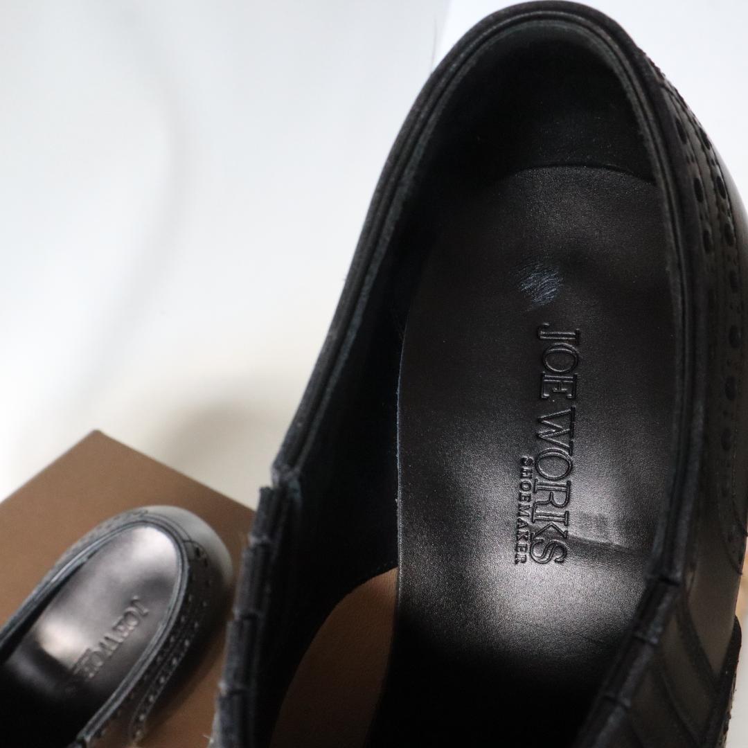 未使用JOEWORKS/ジョーワークス　レイジーマン黒　24.5〜25cm