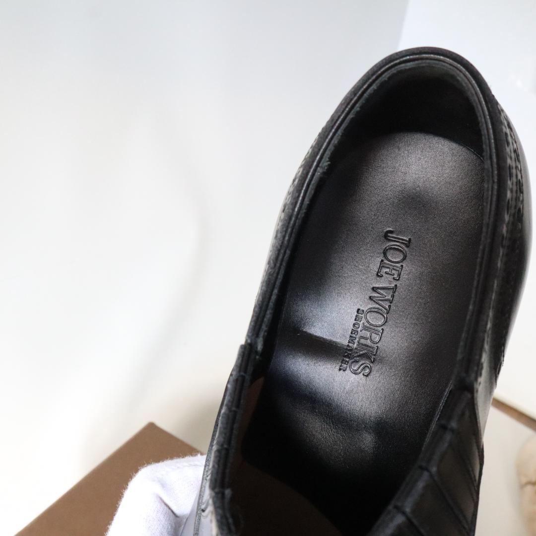 未使用JOEWORKS/ジョーワークス　レイジーマン黒　24.5〜25cm