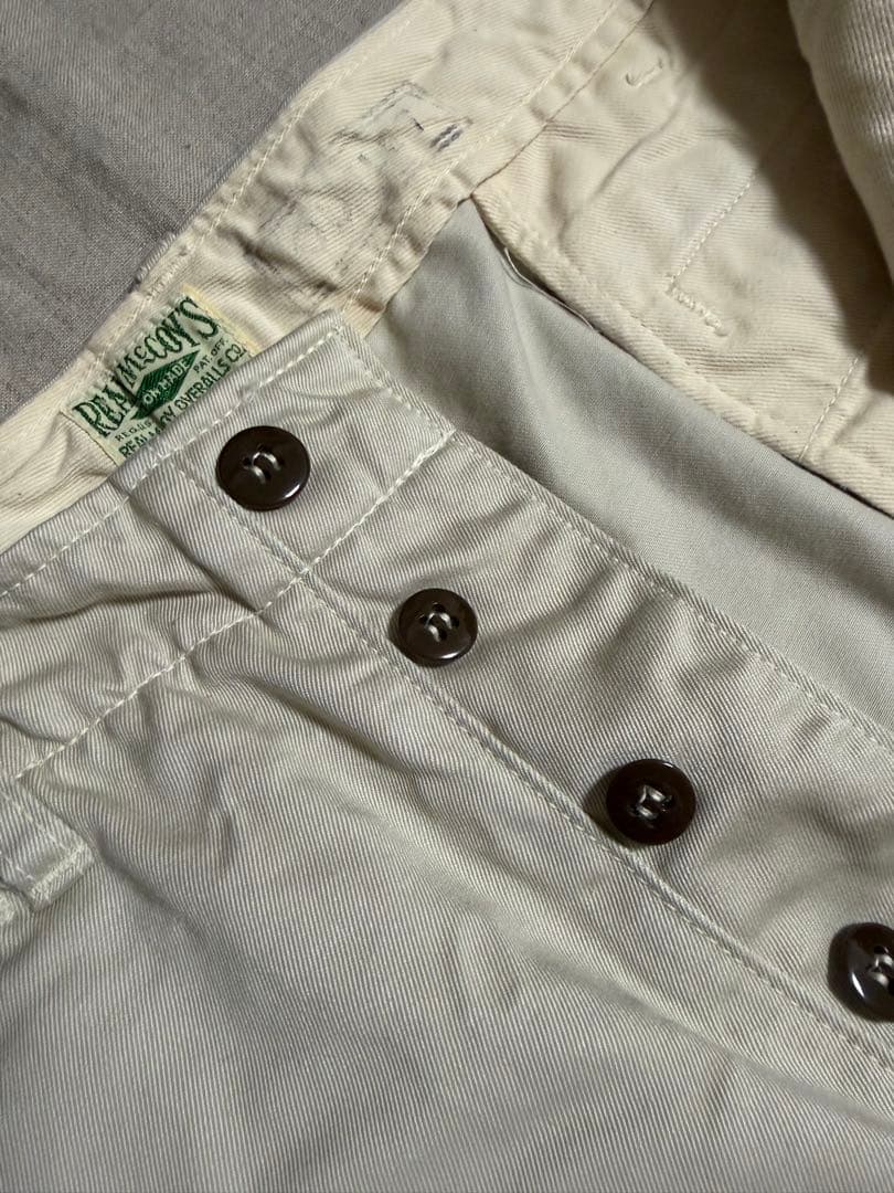 お値下げ！THE REAL McCOY'S リアルマッコイ ブルーシールチノパン