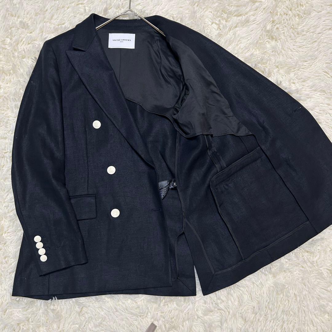 ユナイテッドアローズ リネン テーラードジャケット S