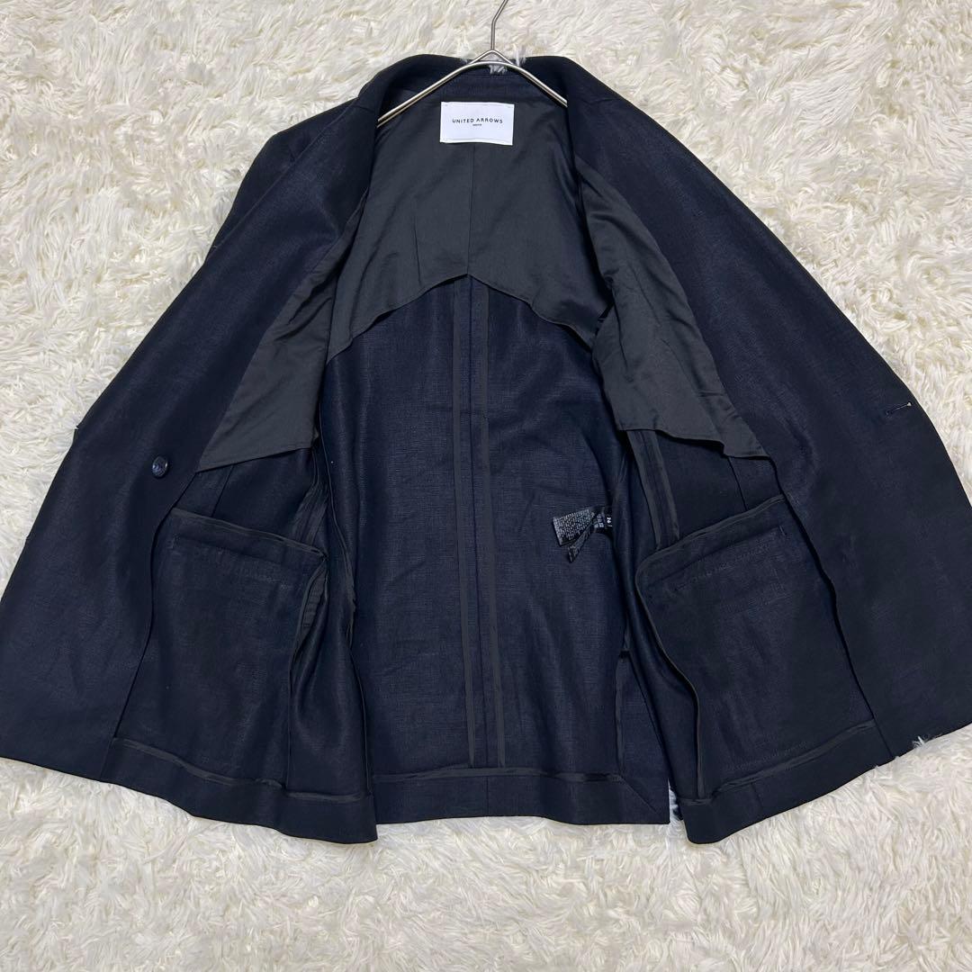 ユナイテッドアローズ リネン テーラードジャケット S