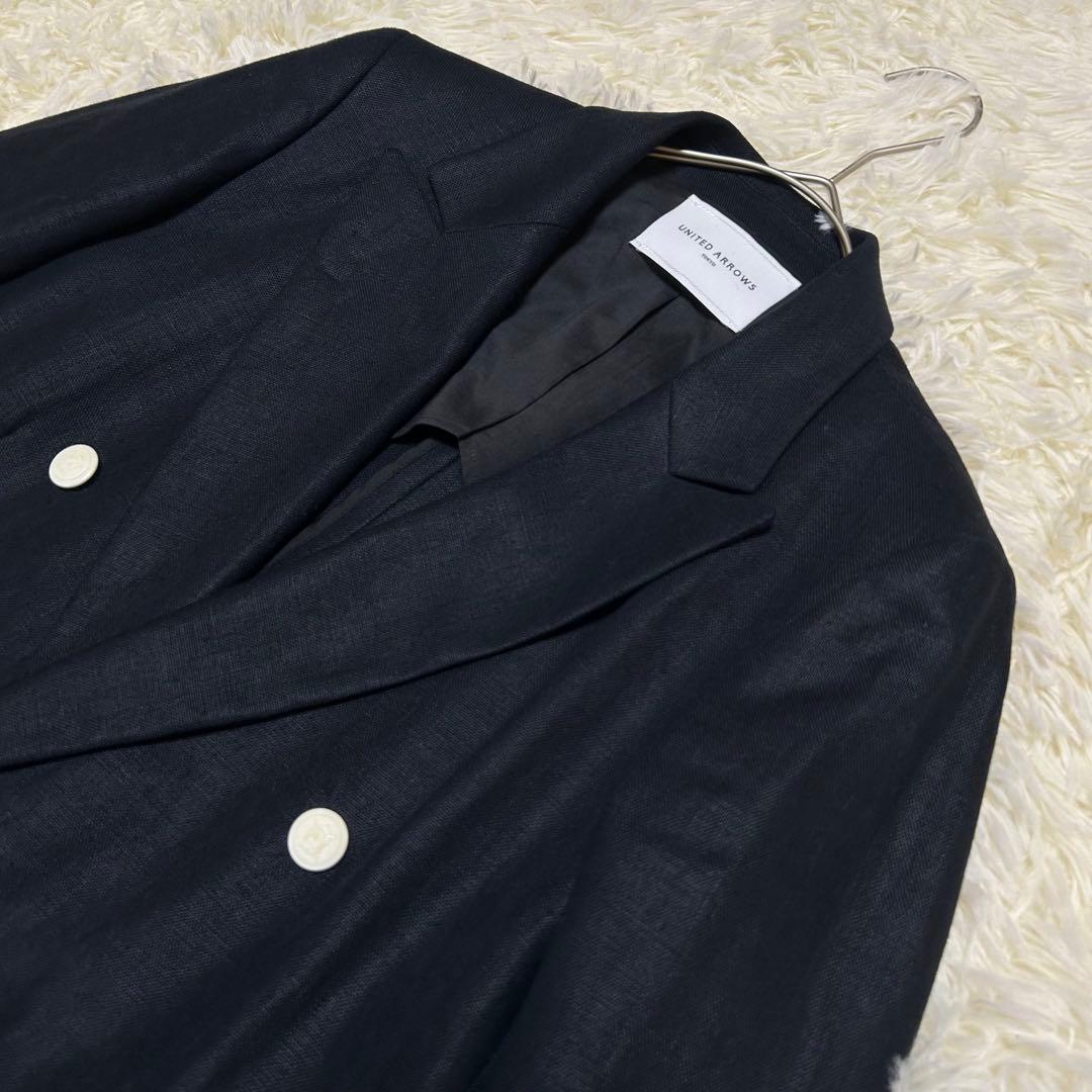 ユナイテッドアローズ リネン テーラードジャケット S