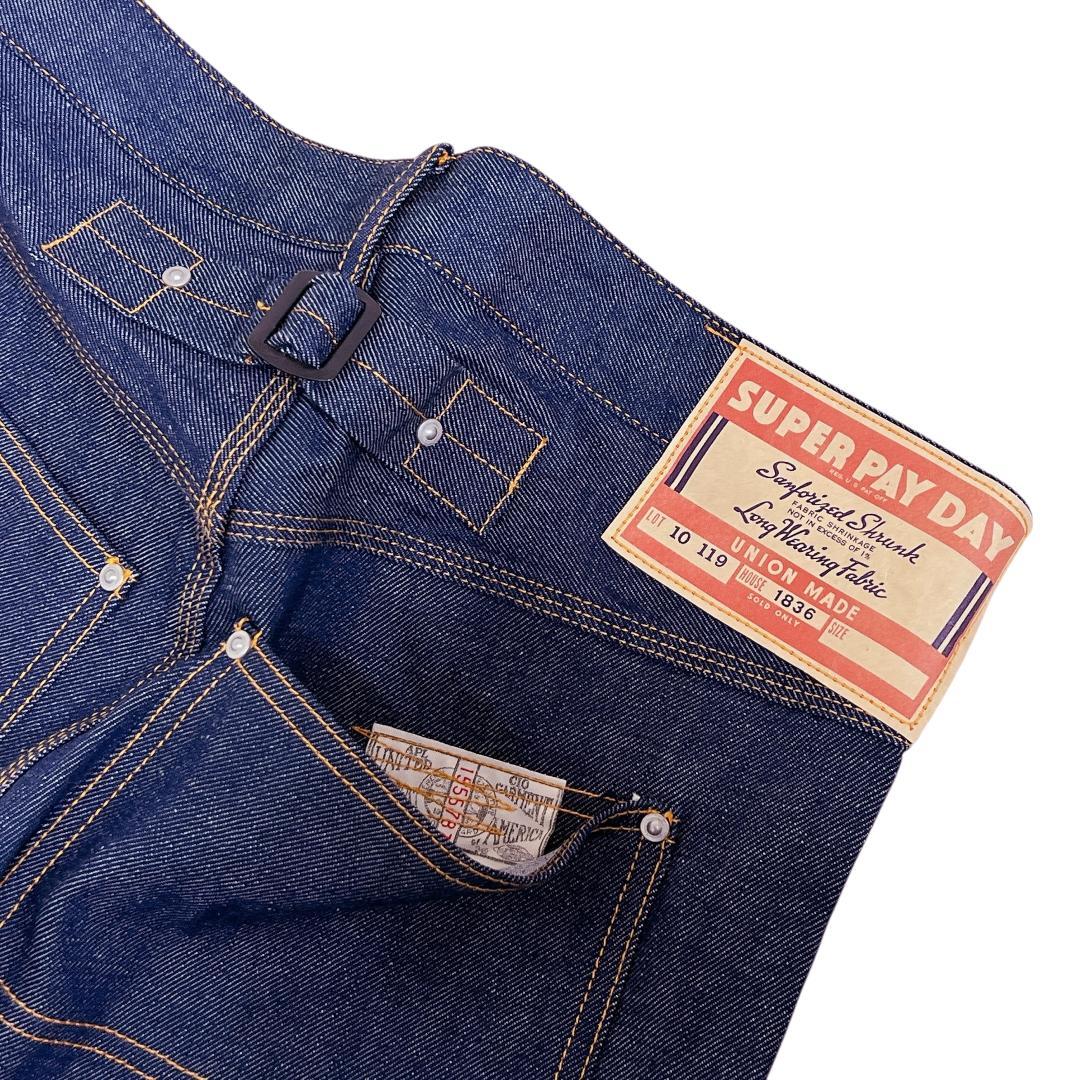 30s復刻ペインターデニムパンツ SUPER PAYDAYスーパーペイデイ36S