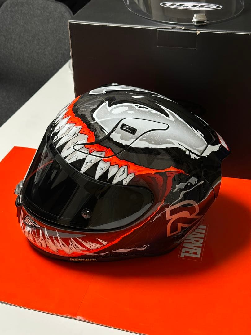 【希少】HJC RPHA 11 Venom2【MARVEL】