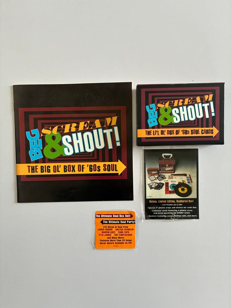 洋楽 Beg Scream & Shout Box Set 60's Soul