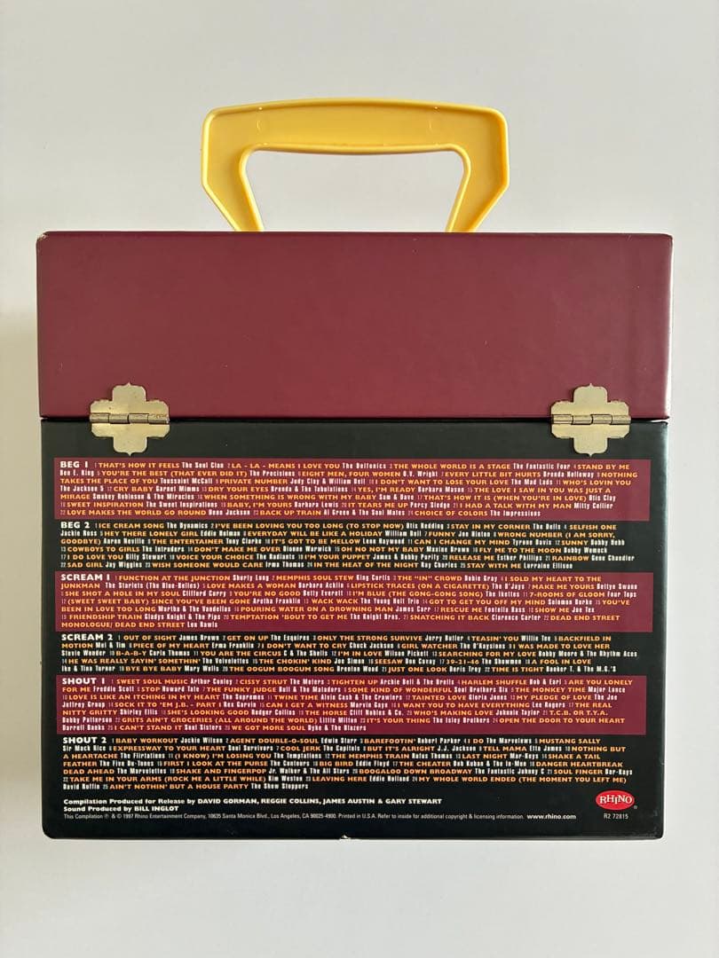 洋楽 Beg Scream & Shout Box Set 60's Soul