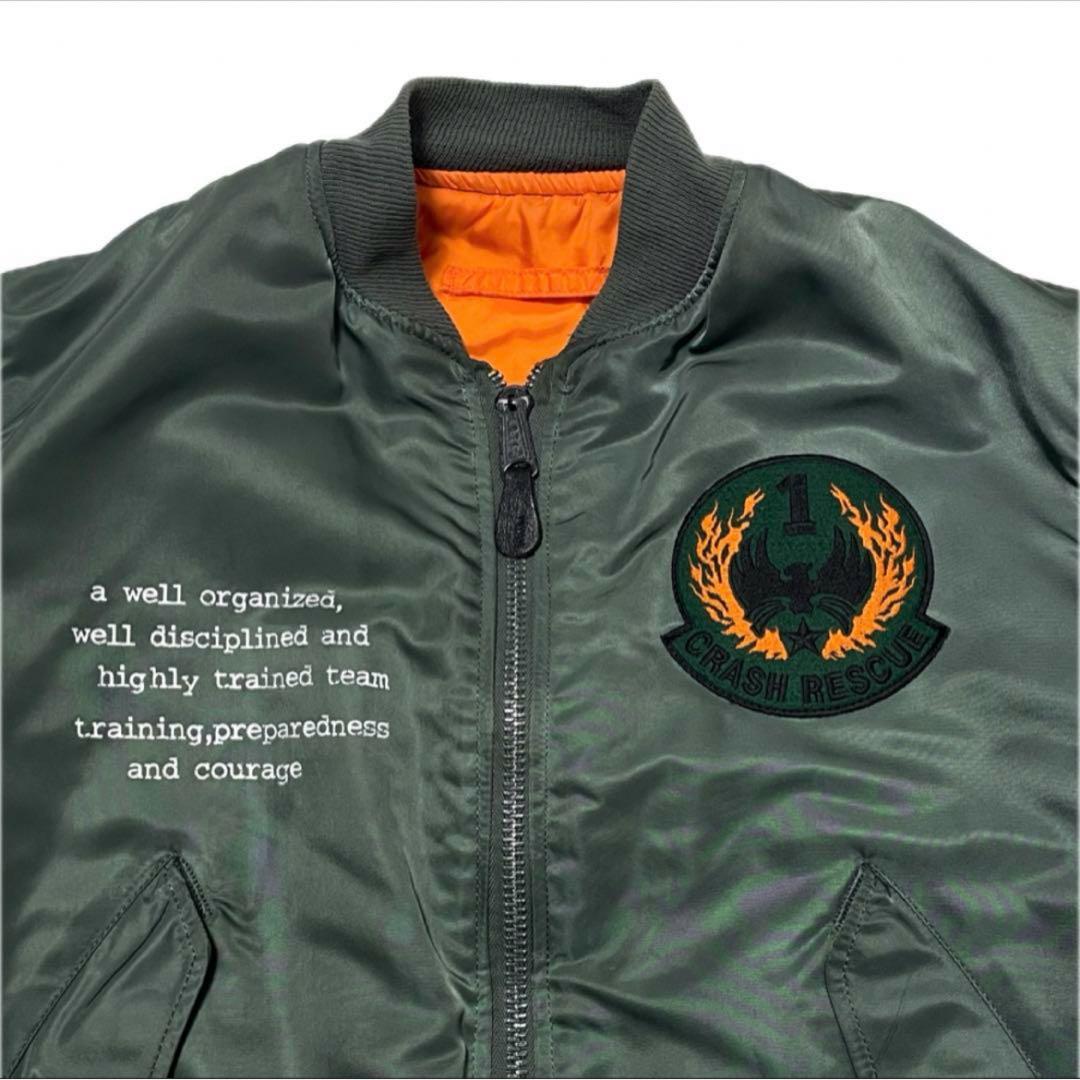 アルファインダストリーズ MA-1 90s USA製 フライトジャケット M