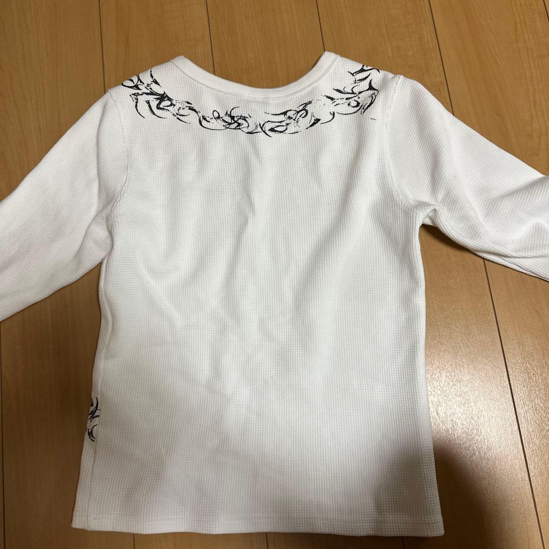 NoREMID ホワイト 長袖カットソー S