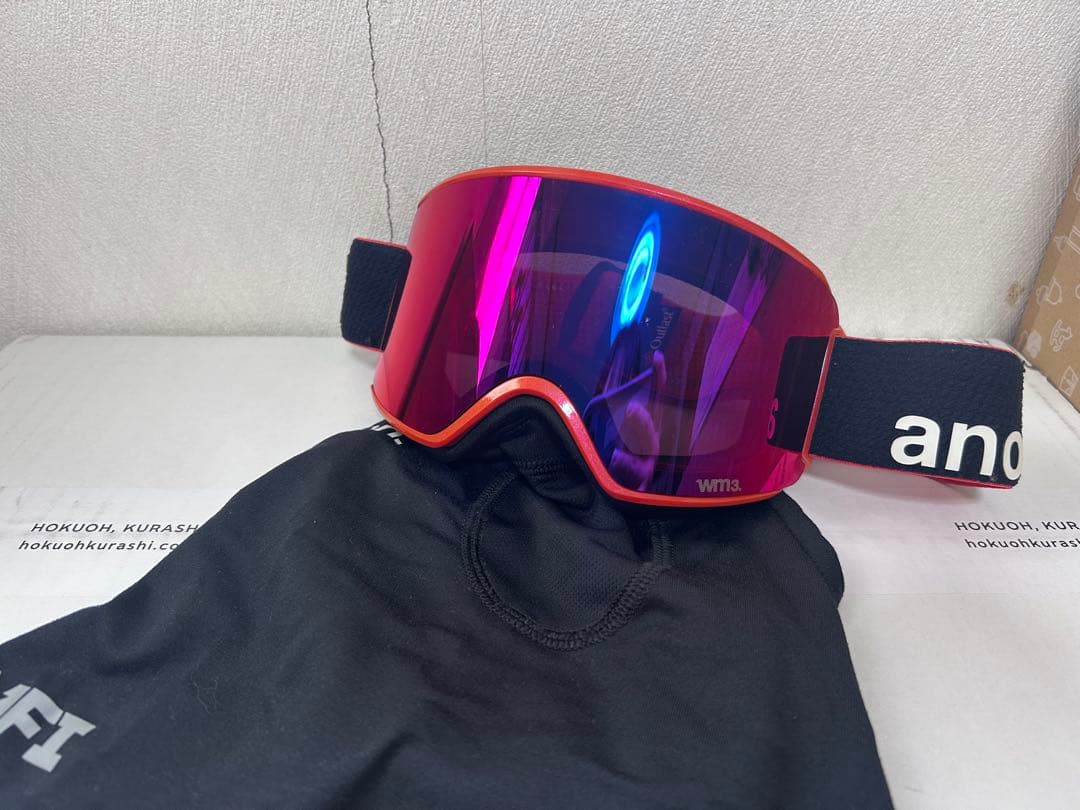 ANON WM3 ゴーグル フェイスマスク 偏光レンズ付き