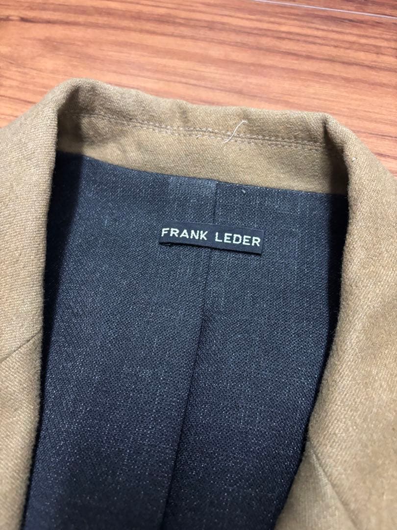 FRANKLEDER テーラードジャケット 肘パッチ付き