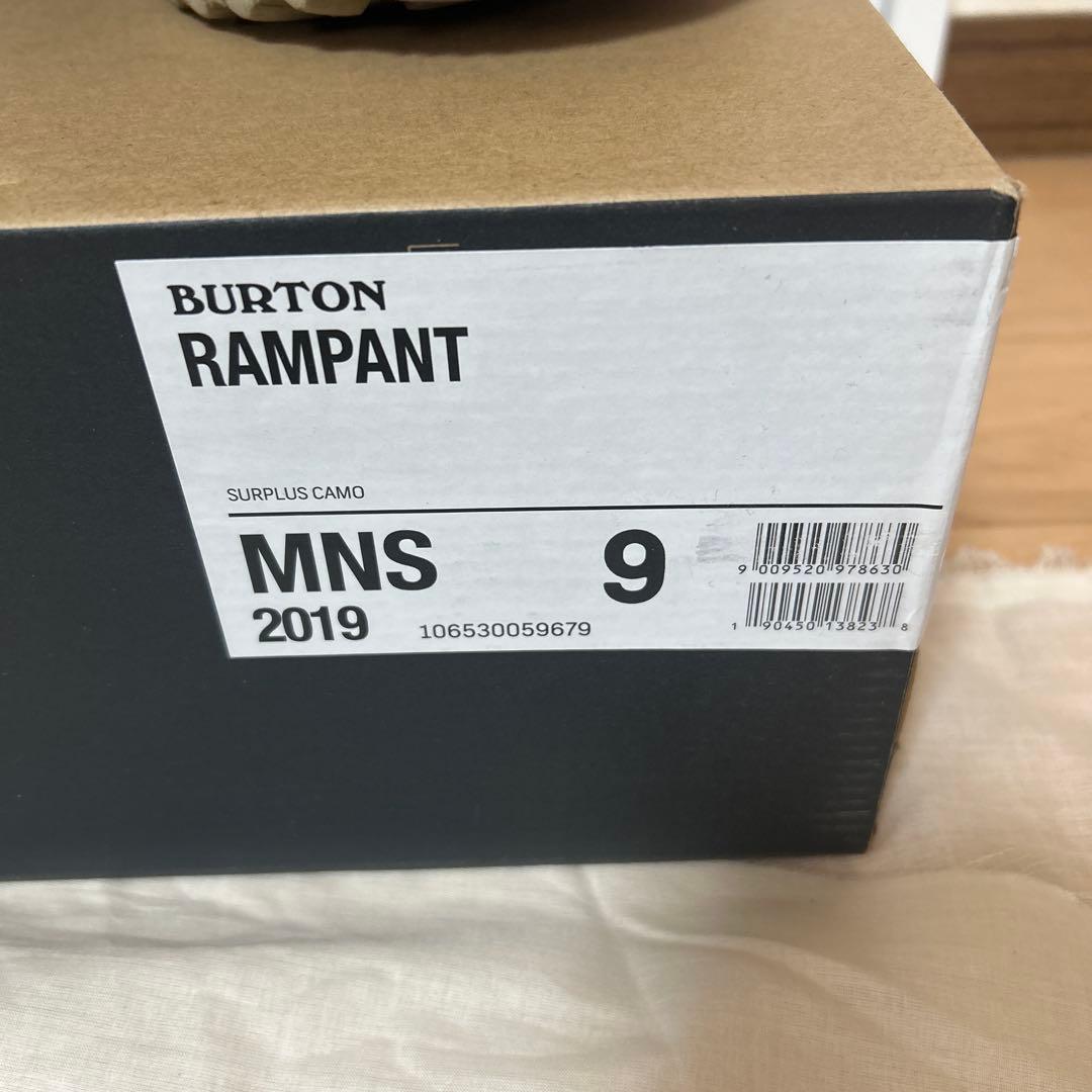 Burton Rampant スノーボードブーツ サイズ9