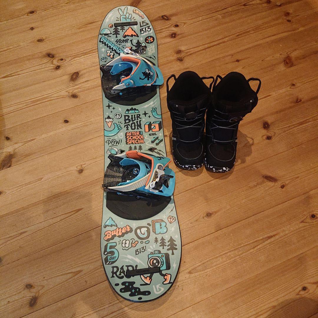 金*智様 BURTON AFTER SCHOOL スノーボード100 ブーツセッ
