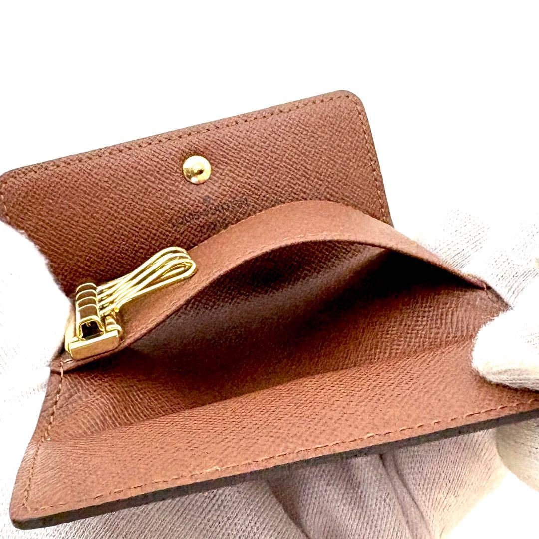 【極上美品】ルイヴィトン モノグラム ミュルティクレ4 キーケース