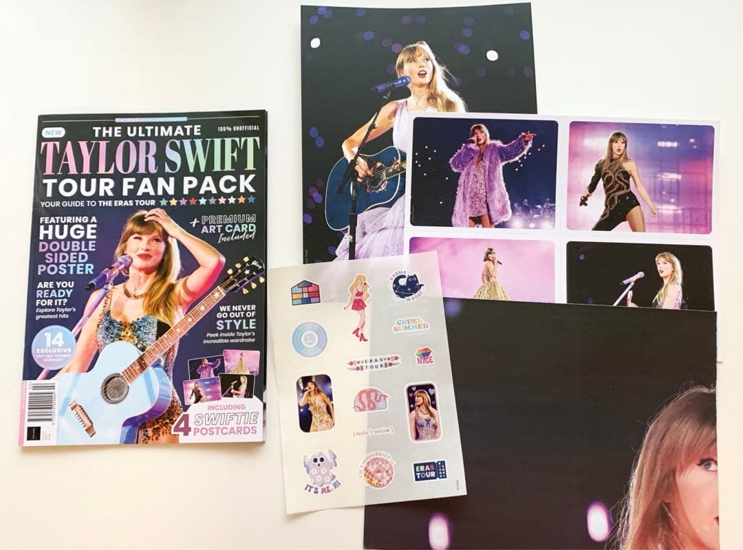 女性情報誌 The Ultimate Taylor Swift Tour Fan Pack