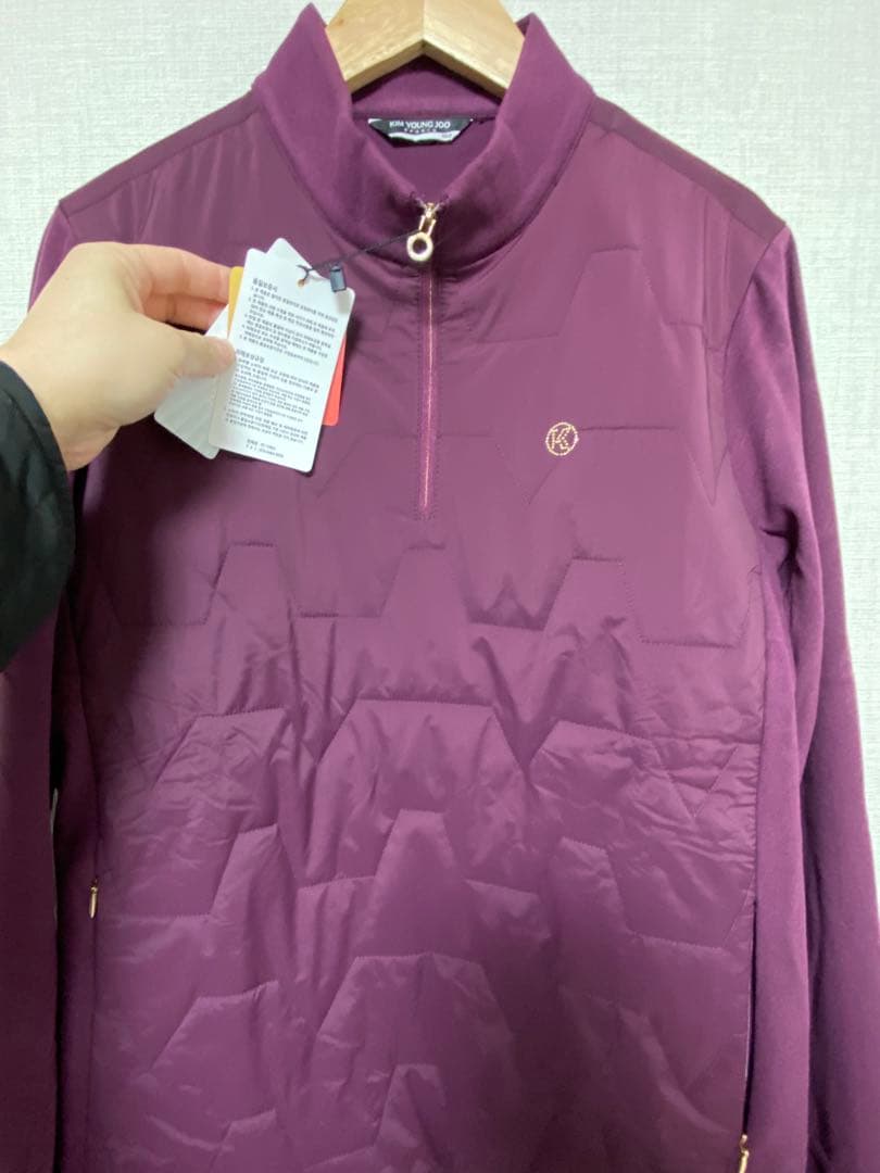 韓国有名スポーツウェアブランドKIM YOUNG JOO ハーフジップジャケット