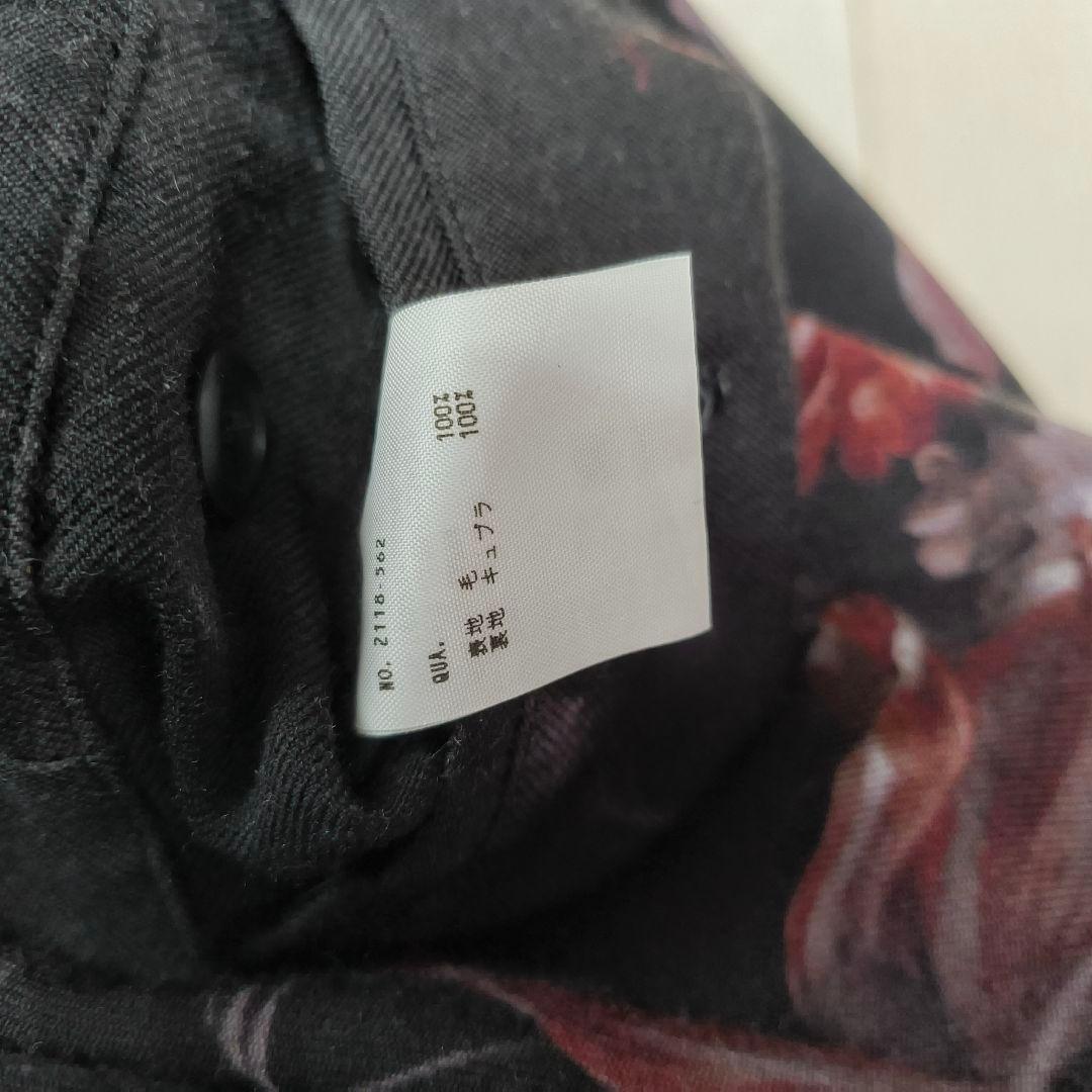 ラッドミュージシャン　総柄　花柄　スラックス　2タック　モード