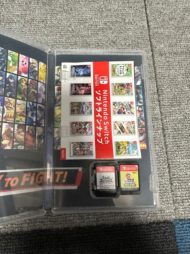 Nintendo Switch 本体　ケース&ソフト2つ