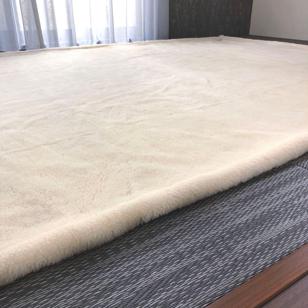 三井毛織 洗えるウールマイヤー毛布 セミダブル