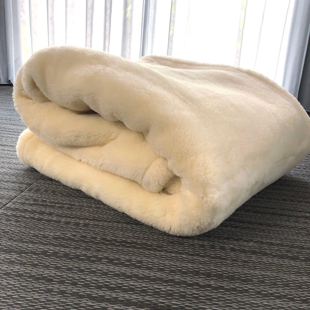 三井毛織 洗えるウールマイヤー毛布 セミダブル