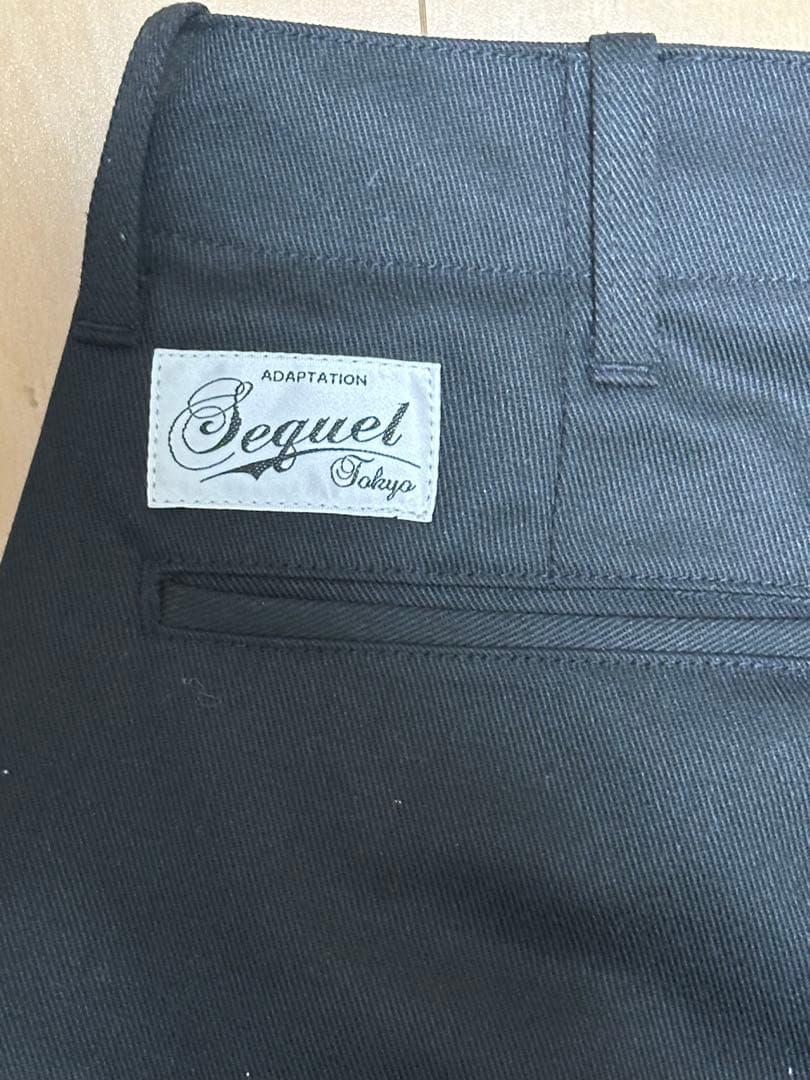 SEQUEL TYPE-XF Black M 藤原ヒロシ チノパン