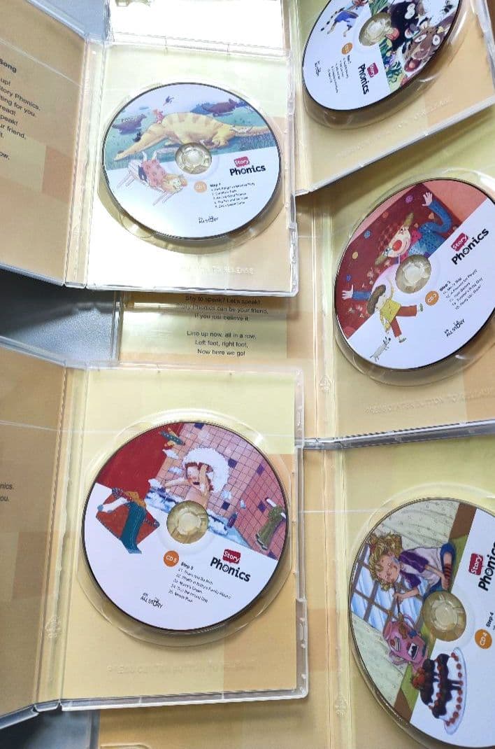 英語絵本　英語の絵本　25冊　CD6枚　ストーリー 　フォニックス