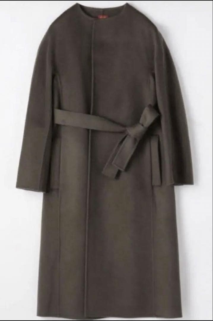 DE'S PRES 【定価88000円】ウールメルトンクルーネックコート