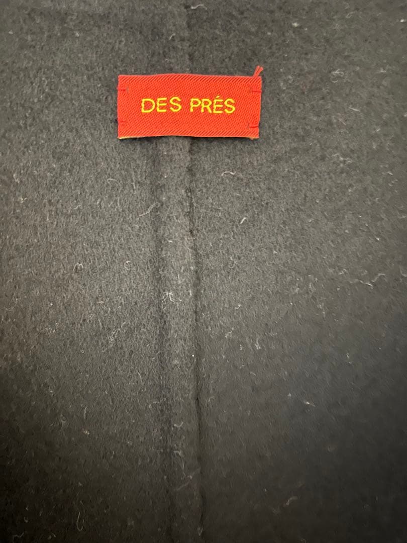 DE'S PRES 【定価88000円】ウールメルトンクルーネックコート