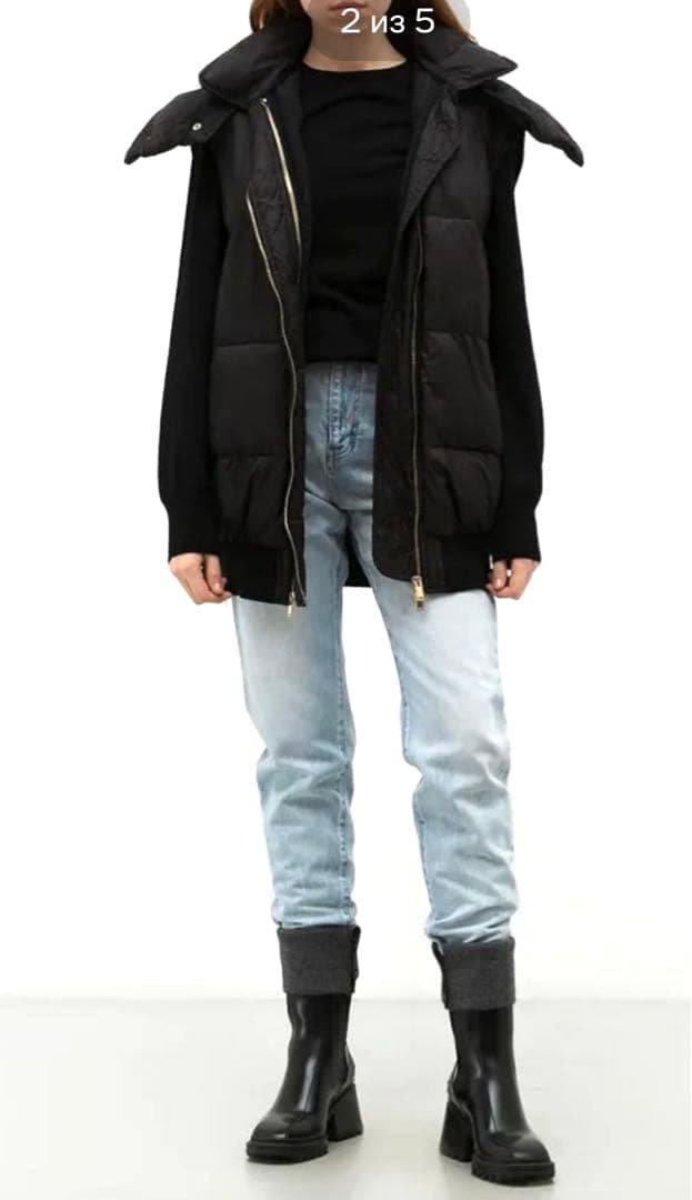 STELLA McCARTNEY オーバーサイズ フーデッ トベスト 希少