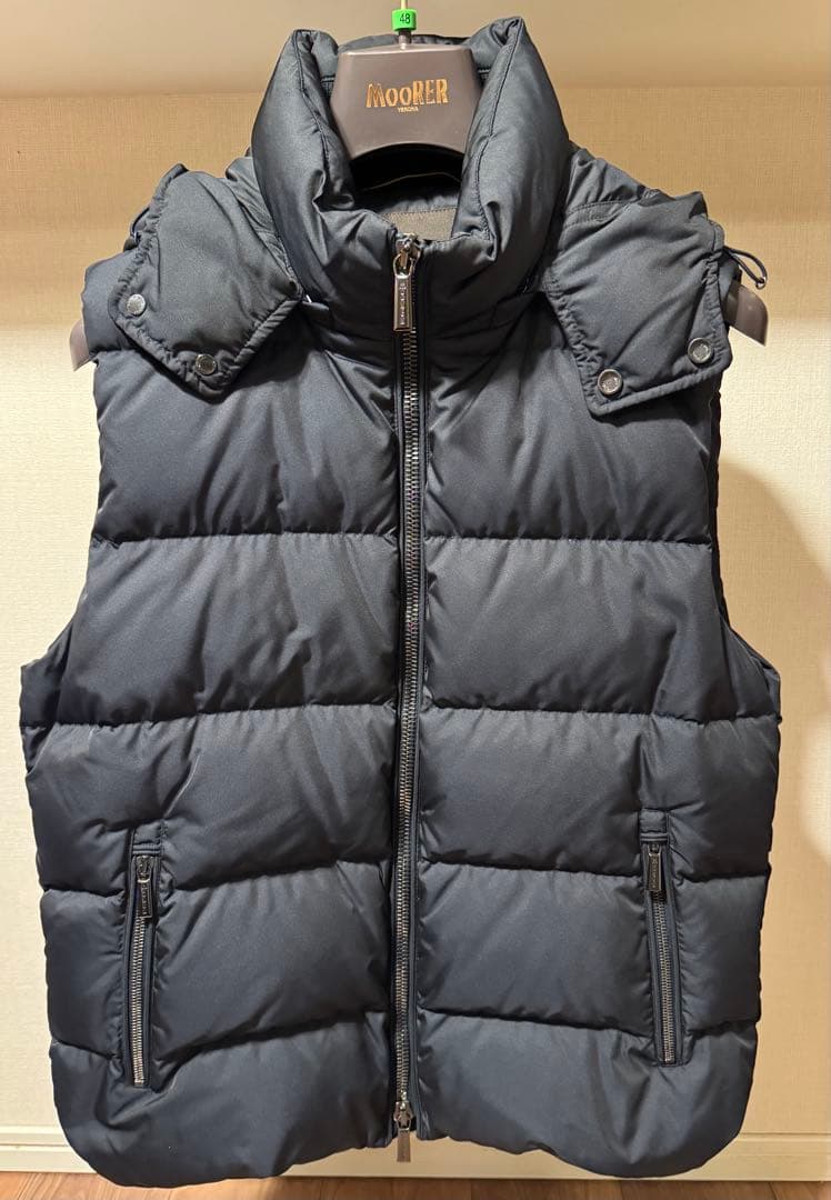 【値下げ！】MOORER FIRE-WK ムーレーダウンベスト 48