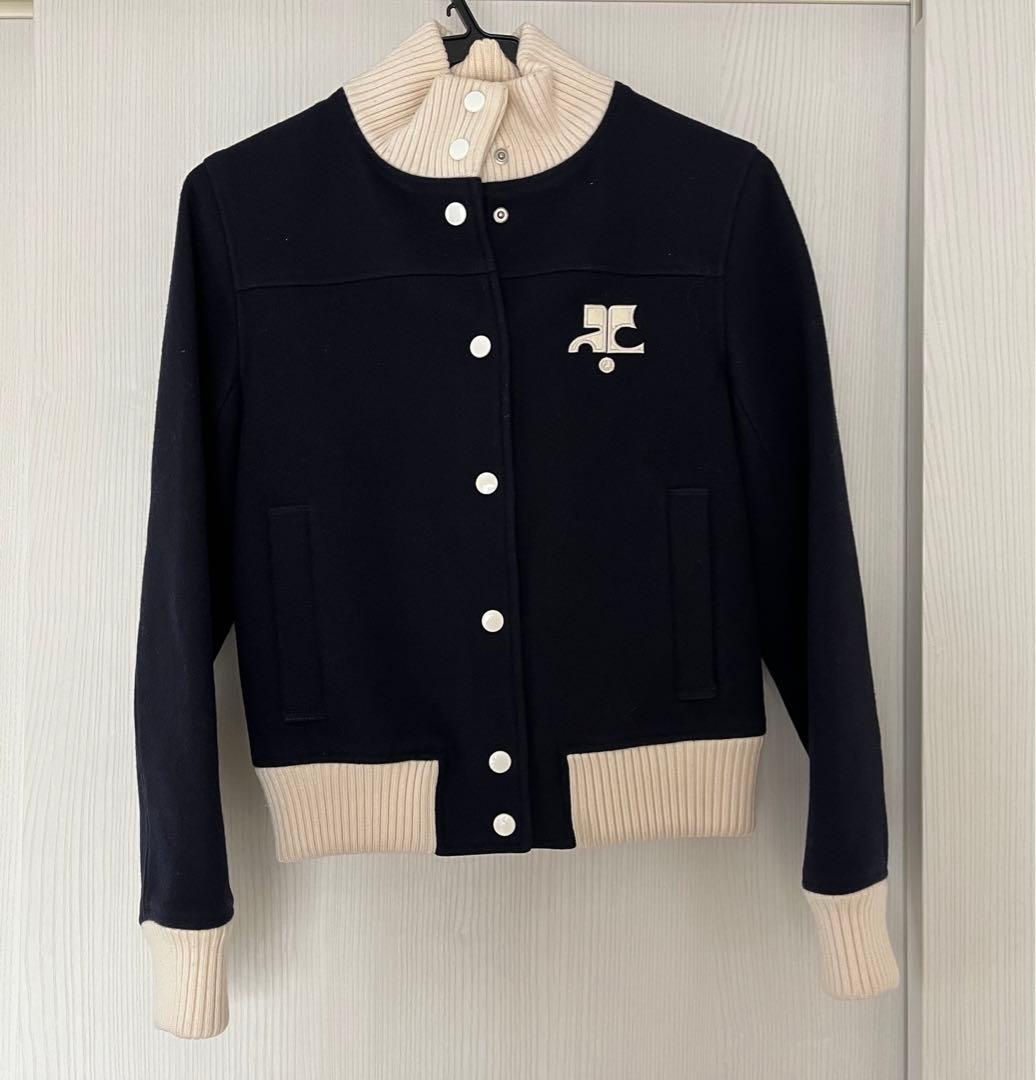 courreges21 ブルゾン スタジャン ジャケット