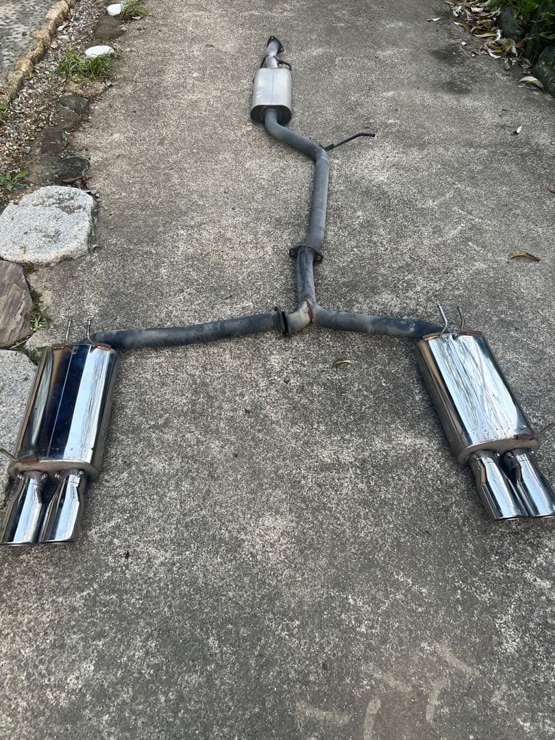 オデッセイ　RB1用　DAD ラグパワーマフラー　4本出し