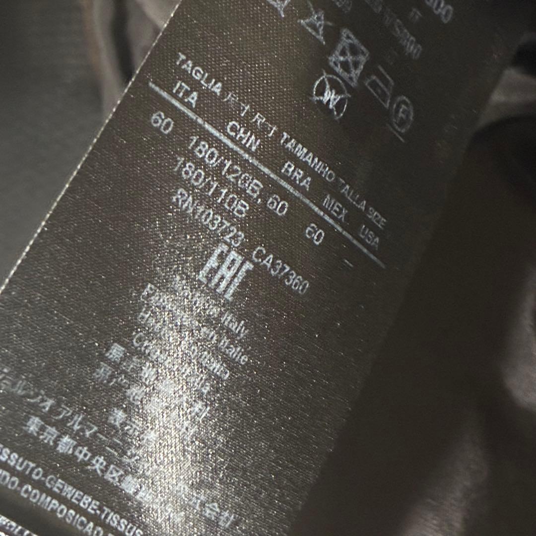 GIORGIO ARMANI 高年式 SOFT 60 5L〜7L 黒 スーツ