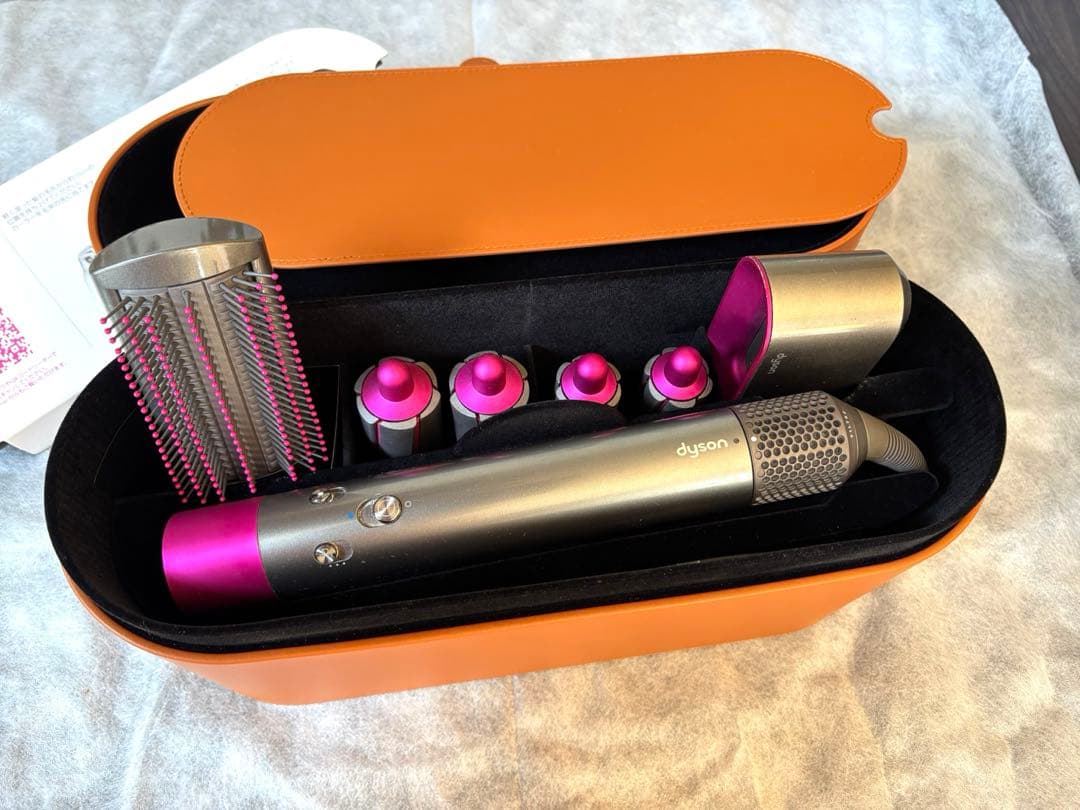 Dyson Airwrap HS01 シルバー/ピンク 5つのアタッチメント