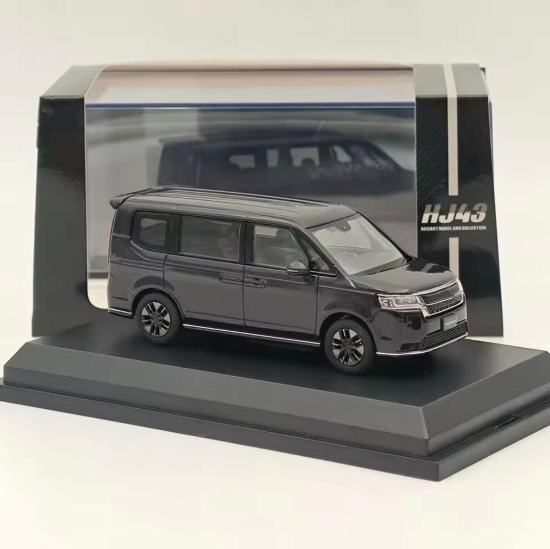 Hobby Japan 1/43 Honda STEP WGN e:HEV 黒