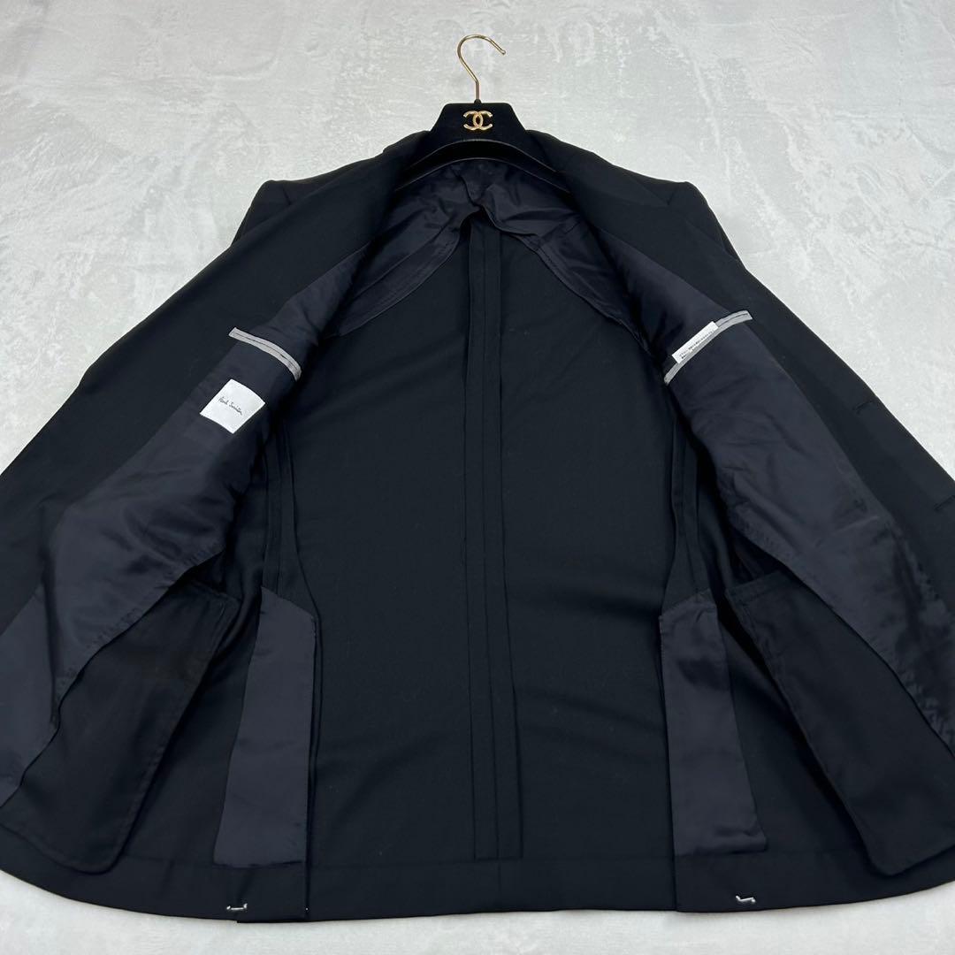 F62 美品 L ポールスミス フォーマル シングル スーツ 上下 メンズ