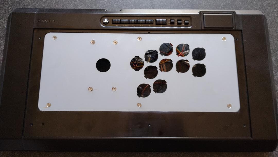 Qanba Obsidian2 φ24増設ボタン天板キット