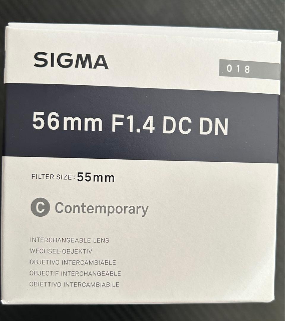 SIGMA 56mm F1.4 DC DN レンズ シグマ canon RF