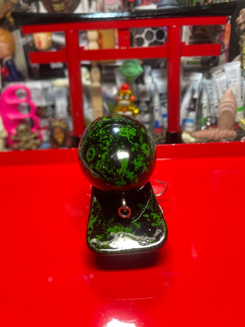 ビックチャンク　漆塗り　ノイジー　緑黒　サーフェイスジョー