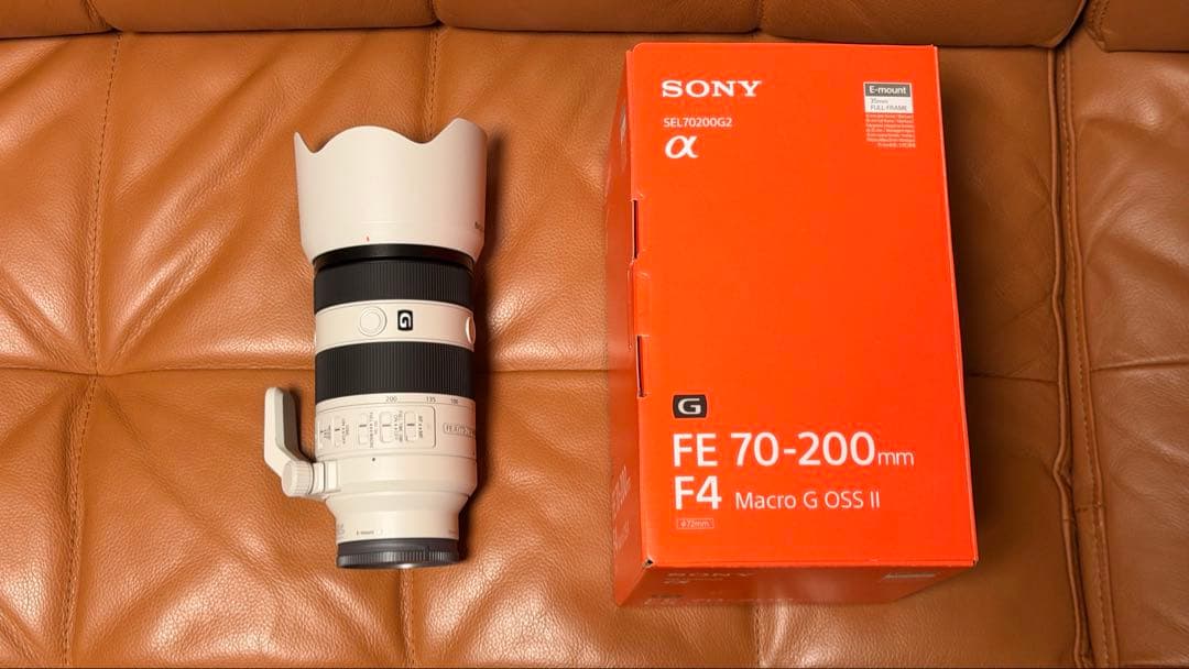 美品　SONY FE 70-200mm F4 Macro G OSS II